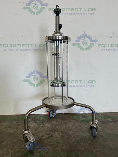 Used Pharmacia BPG  140 / 500 Chromatography Column 8L 18-1113-08 4-40°C