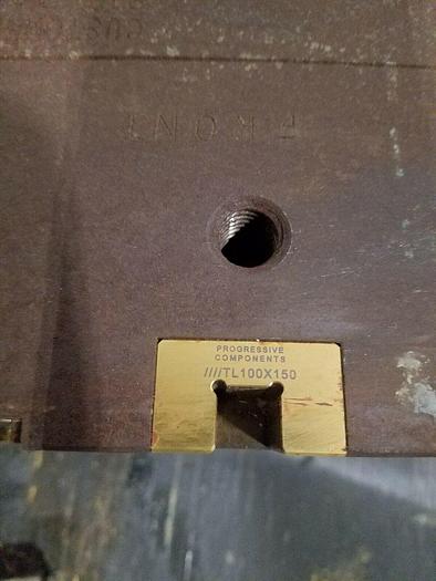 Used 10" x 12" DME Plastic Injection Mold Frame with interchangeable cavities