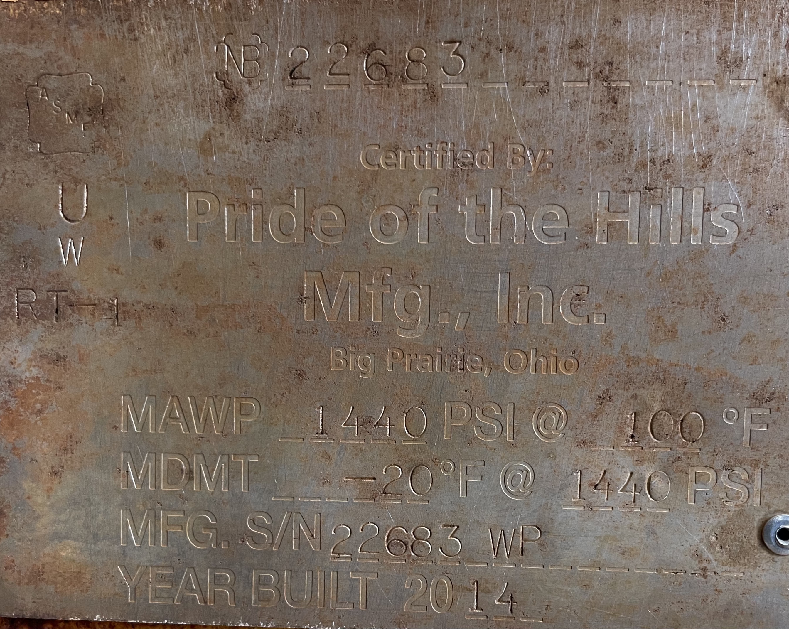 Used GPU, Single, 30"x10', 1440, 1.5 mmbtu