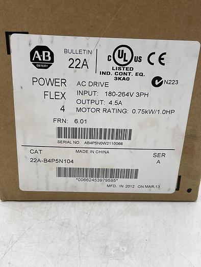 Allen-Bradley 22A-B4P5N104 Ser A