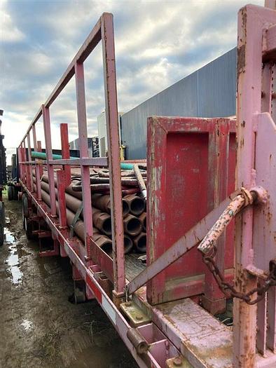 Used 2010 SP Construction  PT38 Flatbed Trailer