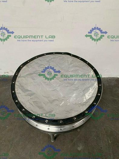 Used Stainless Steel 800mm x 200mm Chromatography Column w/ Micron Filter Mesh 45 PSI