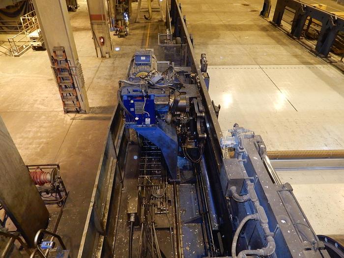 Used 300" VOITH SIRIUS HORIZTONAL TRACK REEL MANUFACTURED 2002