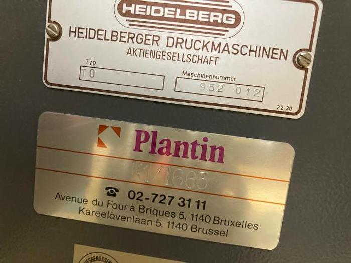 Utilisé 1992 HEIDELBERG TOK DDS