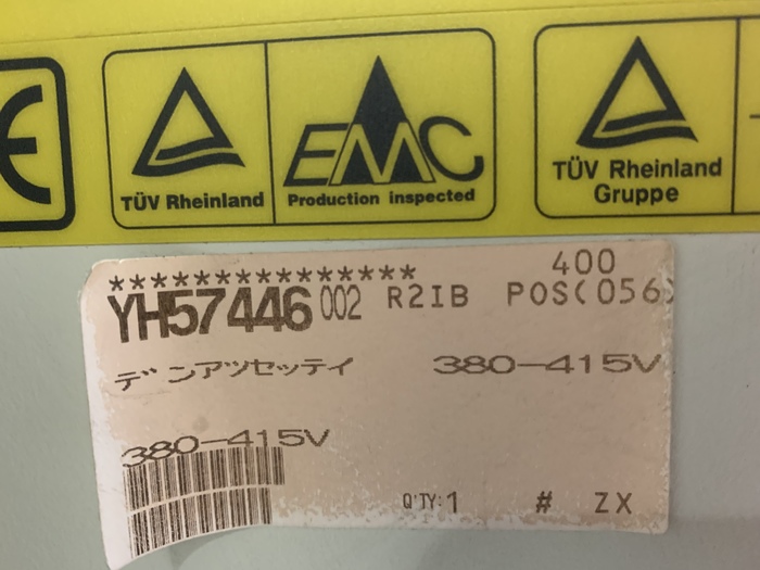 Used FANUC R2000iB/125L 6 AXIS CNC ROBOT WITH R30iA CONTROLLER