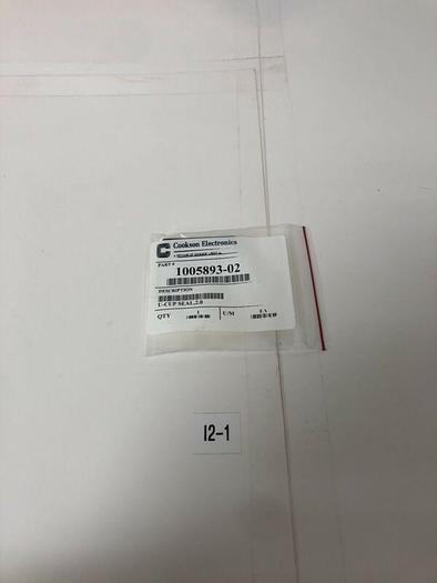 Cookson Electronics U-Cup Seal 2.0 1005893-02 * Warranty * Fast Shipping!