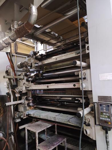 Used (visible in production) 2001 COMEXI  FJ2108 - 8 col. C.I Flexo
