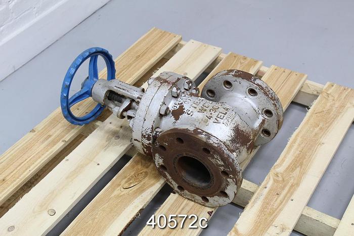 Used Velan 4" Hand Operated Stem and Yoke Valve #40572