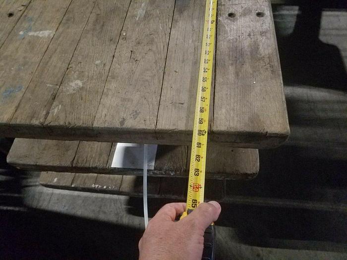 Used 30 x 60 Inch Heavy Duty Platform Truck Cart 1000+ Lbs Capacity Made in USA