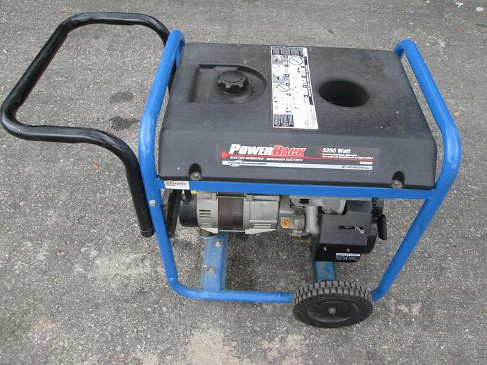 Used 5250 Watt Powerback Generator