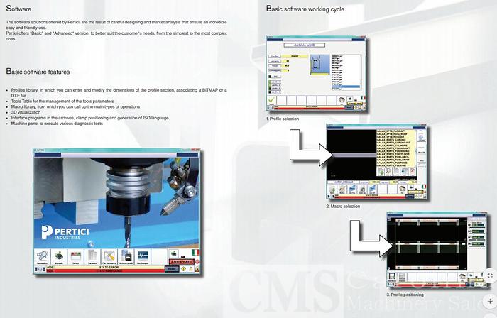 Used Pertici Machining Center P104