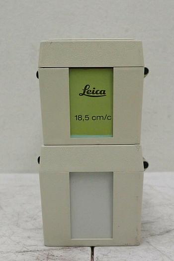 Used Lot of 2 Leica and Unmarked Microtome Knives 18.5 cm/c in Cases