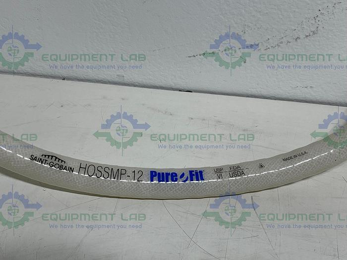 Used Saint Gobain HOSSMP-12 Pure Fit 94" Hose w/ 3/4" to 1 1/2" Sanitary Fitting