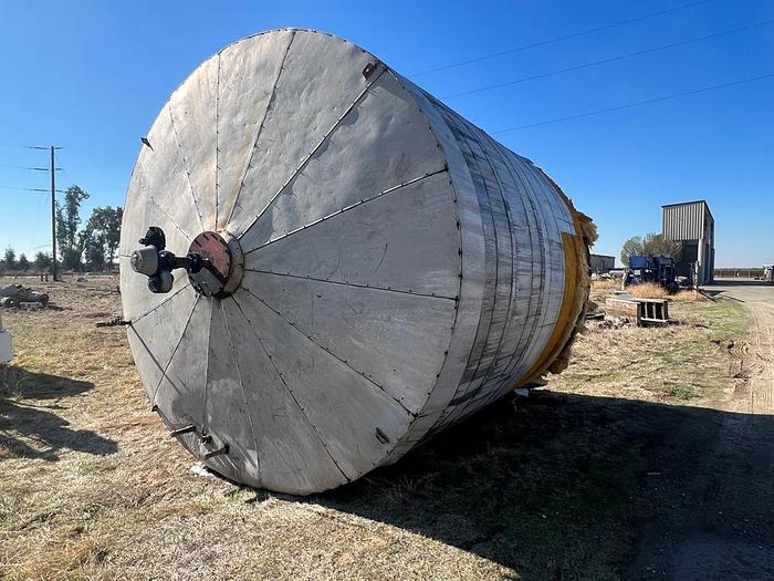 Used 10,000 Gallon Carbon Steel Tank with insulation #S744843