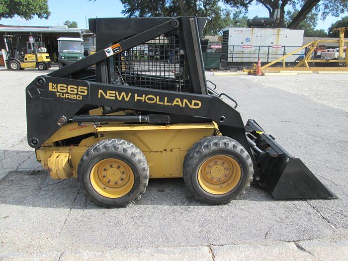 Used 1996 New Holland LX 665 Turbo Skid Steer