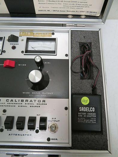 Used Sadelco 260-B Spectrum Calibrator Continuous VHF Reference Signal Source