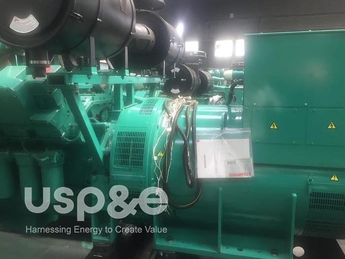 Used 1.8 MW New Cummins QSK60G4 Diesel Generator Sets
