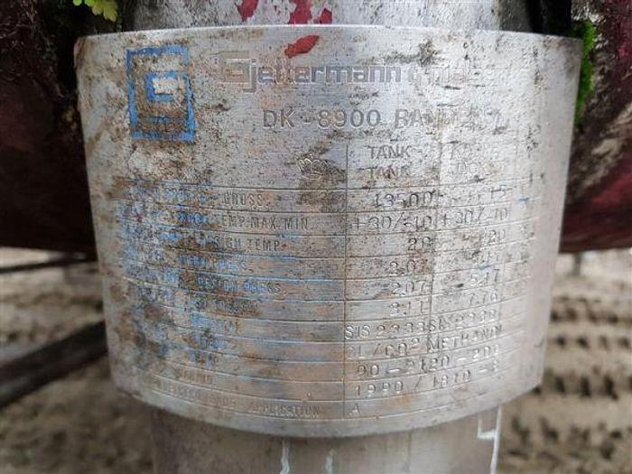 Used 13,500 Litre Jacketed & Agitated Pressure Rated Tank