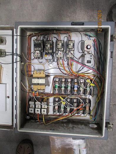 Used LOT OF ELECTRICAL CIRCUIT-BREAKER PANELS & . ELECTRIC ITEMS