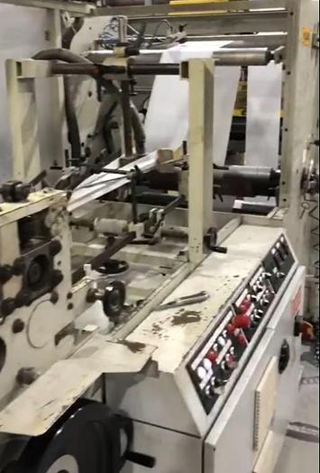 Used 2005 HOLWEG RS15 with in line flexo printer - Flat & satchel paper bag making machine