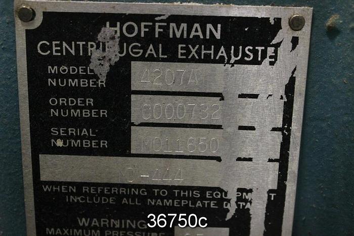 Used Hoffman Model 4207A Blower #36750