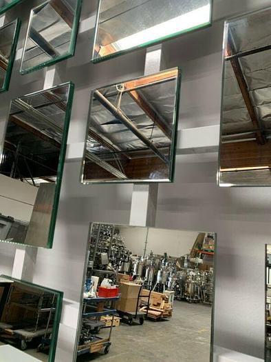 Used Authentic Trevor Scherr Design 67" x 50" Mirror