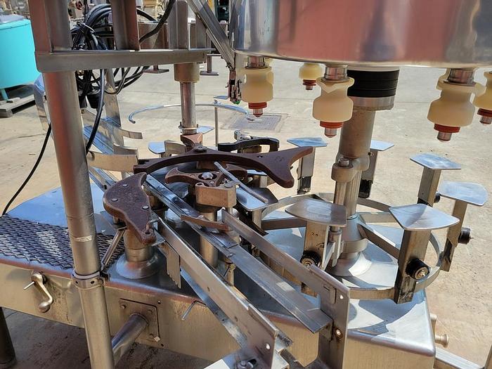 Used Filler, Bottle, 8-Head, Fogg, Rotary, Capper #C744156