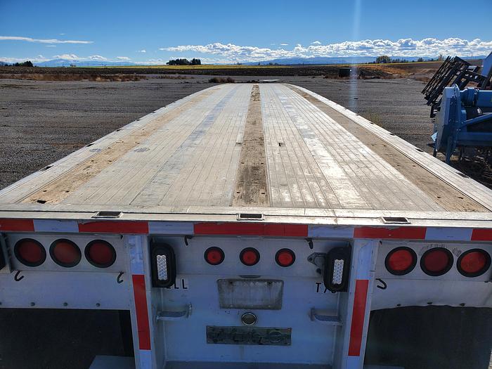Used 2000 Ravens 48' x 96" Flatbed Trailer