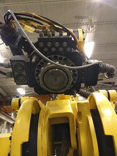 Used 2012 FANUC M900iA/600 6 AXIS CNC ROBOT WITH R30iA & 15' 7TH AXIS TRACK