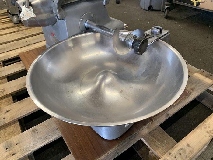 Used Chopper, Bowl, Mdl 84181-D, S/st, 18", (2) Blades #S744450