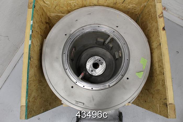Refurbished Black Clawson UV500 NS Bump Rotor, Rebuilt Store Room #43496