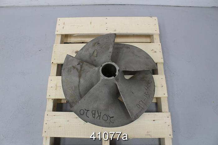 Used Worthington 20KB20 Side Mount Agitator 5-Vane SS Propeller #41077