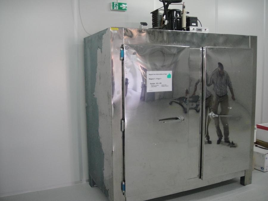 Used Doule Door Chilled Storage Cabinet