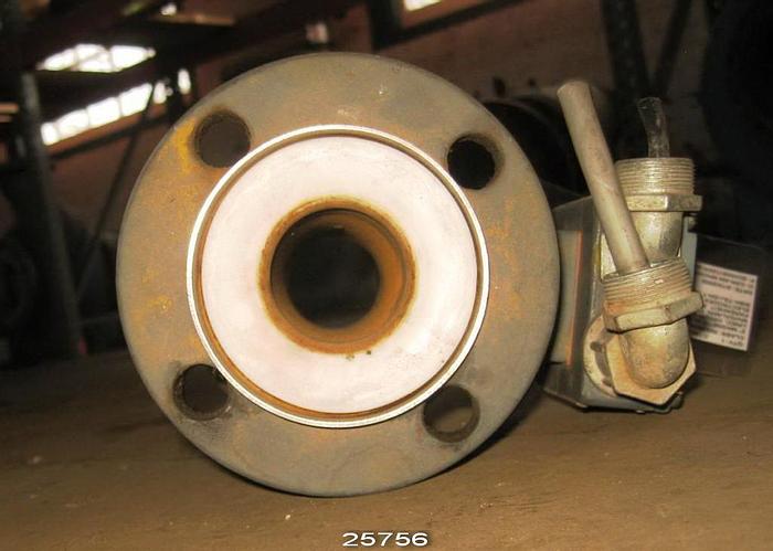 Used Foxboro 9302A-SIBA-TSJ-GN-T 2" Magnetic Flow Tube, Series 9300A, Uh Mw Lined, Origin 2A0507 Calibration Factor 11.59923 Mv/Gal/Min, Pressure 285 Psig At 100 Degrees Farenheit, Psi 213 At 356 Degrees Farenheit, Electrodes 316 Stainless Steel #25756