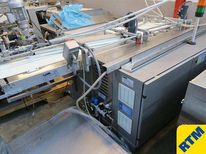 Used COMPLETE LINE FOR CHOCOLATE COATED TOFFEE / CENTRES