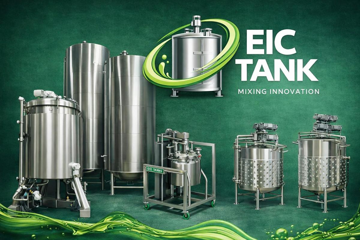 300 Gallon Stainless Steel Steam Jacketed Kettle with Agitator