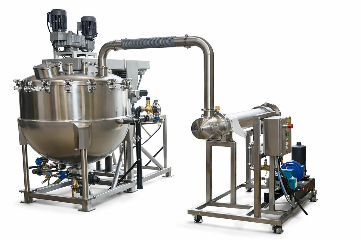 300 Gallon Stainless Steel Jacketed Vacuum Pressure Vessel