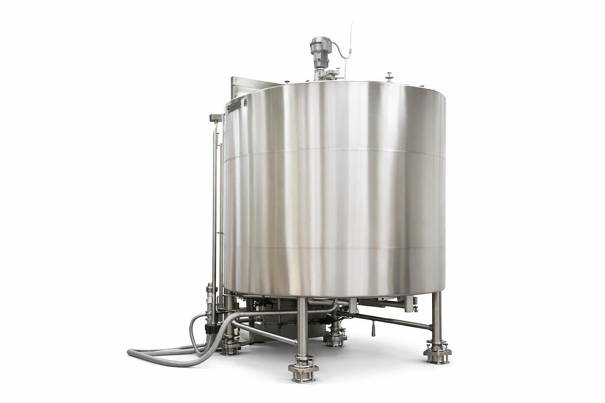 7000 Gallon Stainless Steel Holding Tank