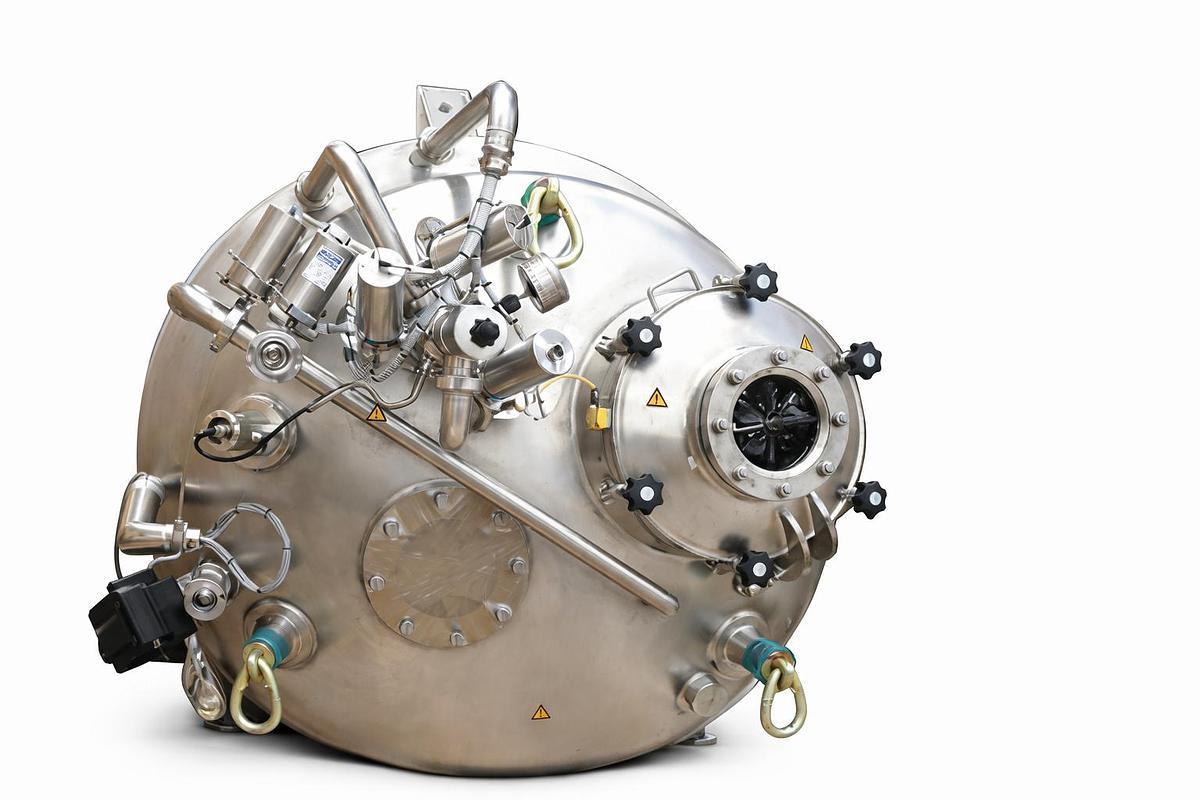 1000 Gallon Stainless Steel Jacketed Vacuum Pressure Vessel