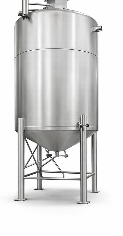 3000 Gallon Stainless Steel Holding Tank