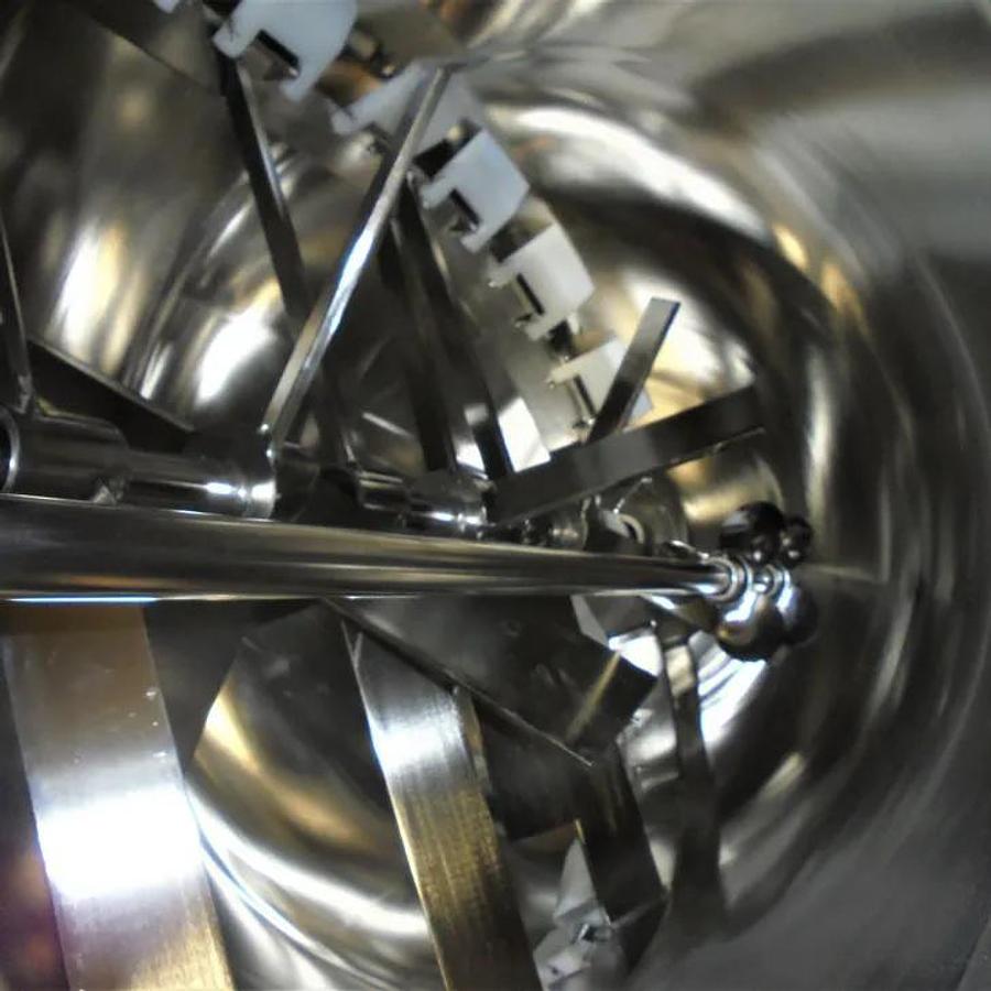 750 Gallon Stainless Steel Steam Jacketed Kettle with Agitator