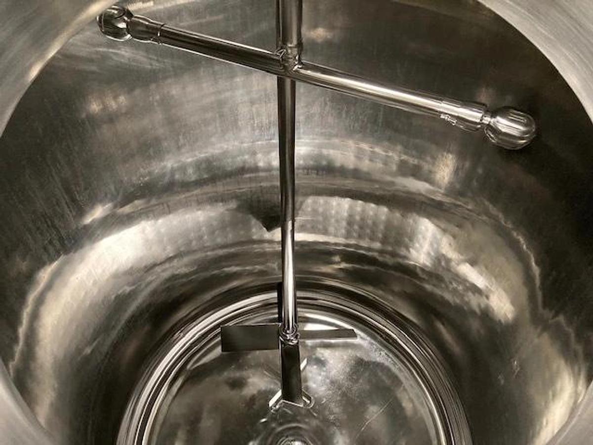 6000 Gallon Stainless Steel Holding Tank