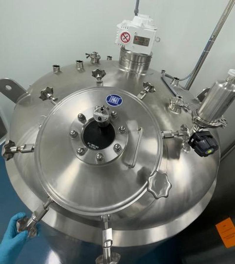 5000 Gallon Stainless Steel Holding Tank