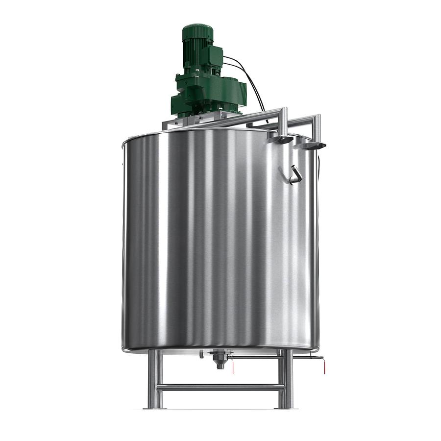 250 Gallon Stainless Steel Jacketed Mixing Tank with Agitator