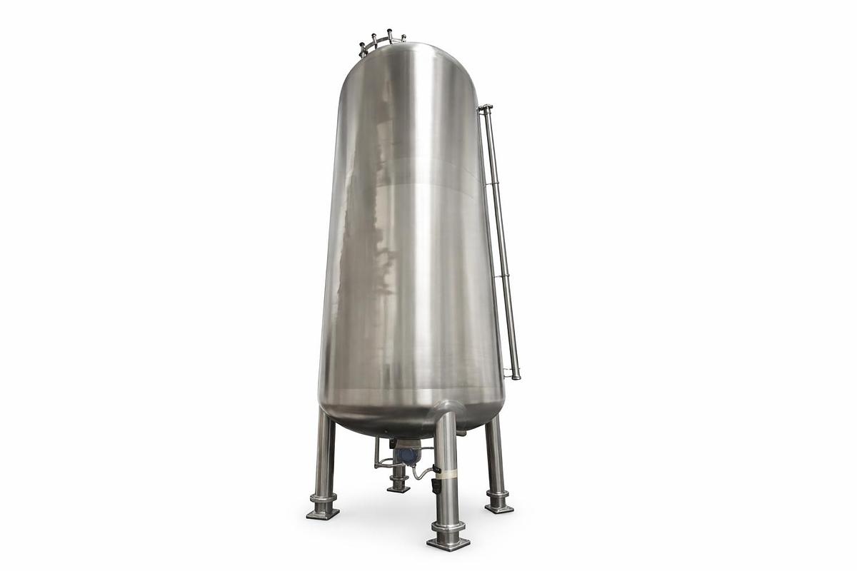 5000 Gallon Stainless Steel Holding Tank