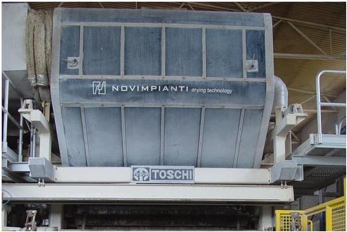 Used (PMT-40) - Tissue Paper Machine, Crescent Former - 2650 mm - Toscotec, Italy