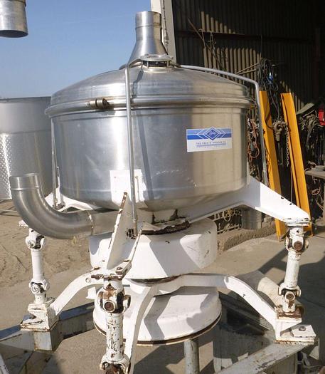 Used Screen, Sifter, Pfening, 30", S/st, Flour, 2 HP, #S744102