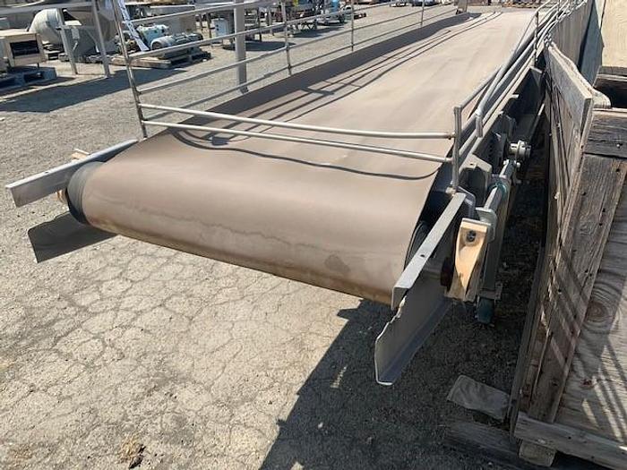 Used 15' Long x 35" Wide Belt Conveyor
