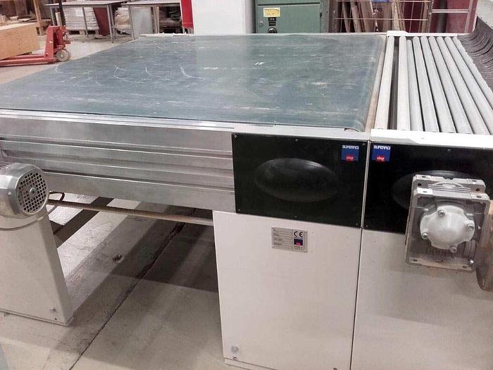 Used Roller Coating / UV line SUPERFICI Supernova