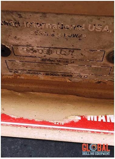 Used Item 0593 : 2010 Ingersoll-Rand XHP 1170CFM / 350PSI Air Compressor